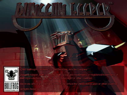dungeon keeper Microsoft Windows PC CD-PC Gamez USA