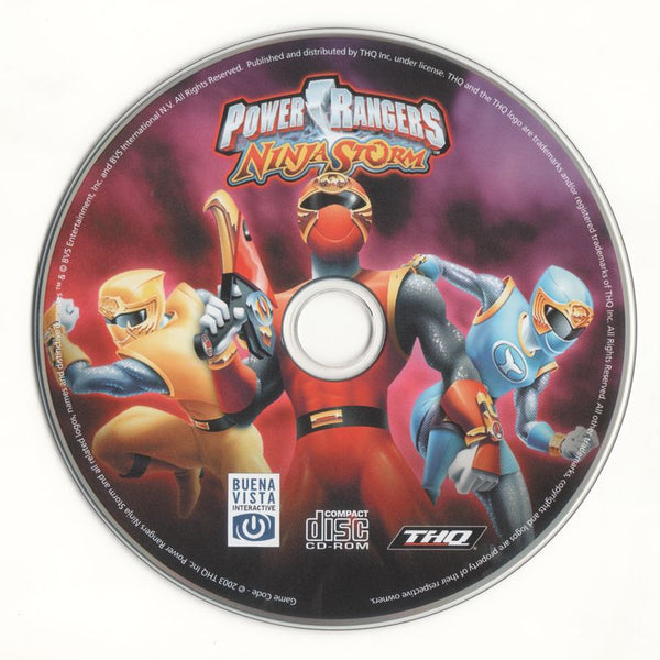 Power Rangers Ninja Storm Microsoft Windows PC CD-PC Gamez USA