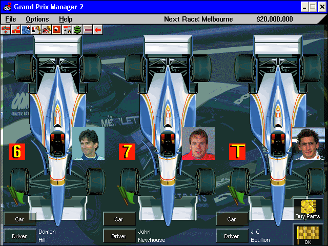 Grand Prix Manager 2 Microsoft Windows PC CD-PC Gamez USA