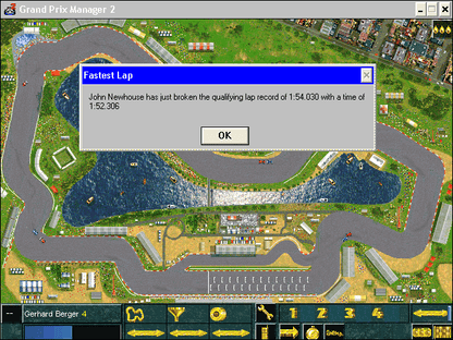 Grand Prix Manager 2 Microsoft Windows PC CD-PC Gamez USA