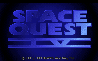 Space Quest IV Roger Wilco and the Time Rippers Microsoft Windows PC CD-PC Gamez USA