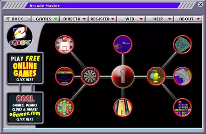 ARCADE MASTER Microsoft Windows PC CD-PC Gamez USA