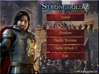 Firefly Studios Stronghold 2 Disc 1-2 Microsoft Windows PC CD-PC Gamez USA