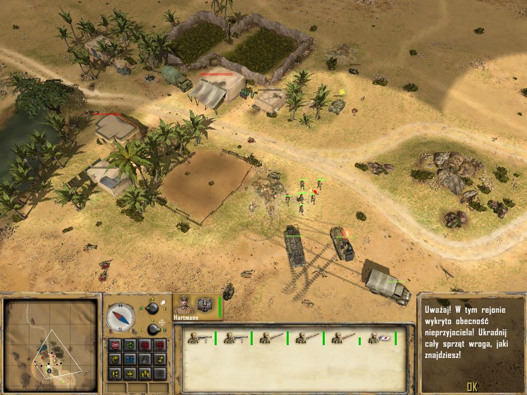 Desert Rats vs Afrika Korps Disc 1-2 Microsoft Windows PC CD-PC Gamez USA