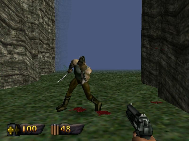 Turok: Dinosaur Hunter 1997 Microsoft Windows PC CD Acclaim-PC Gamez USA