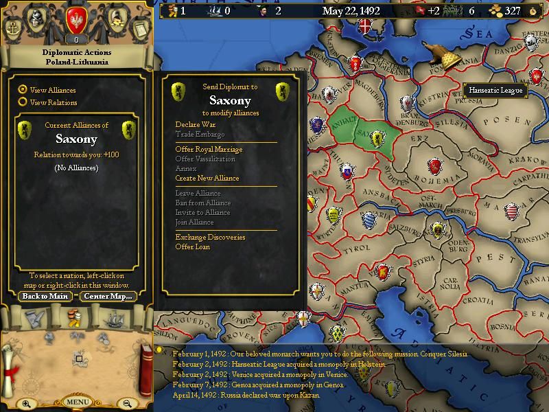 Europa Universalis Microsoft Windows PC CD-PC Gamez USA