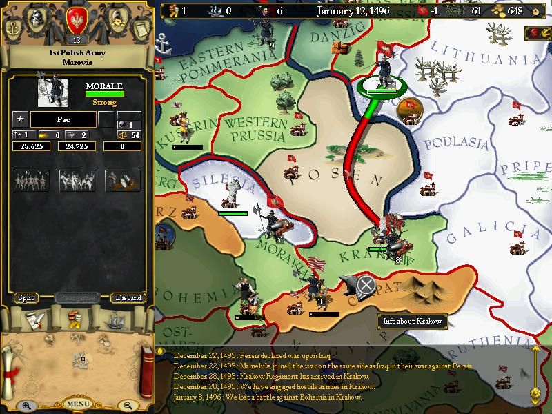 Europa Universalis Microsoft Windows PC CD-PC Gamez USA