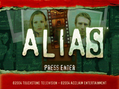 Alias Disc 1 - 2 Microsoft Windows PC CD-PC Gamez USA