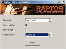 Raptor Call of the Shadows Microsoft Windows PC CD-PC Gamez USA