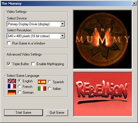 The Mummy Microsoft Windows PC CD-PC Gamez USA