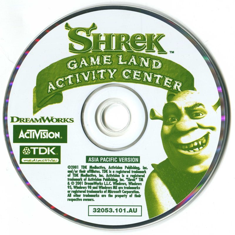 Shrek Game Land Activity Center Microsoft Windows PC CD-PC Gamez USA