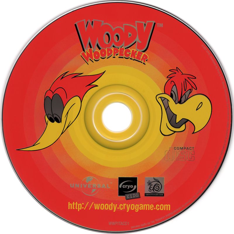 Woody Woodpecker Escape from Buzz Buzzard Park Microsoft Windows PC CD-PC Gamez USA