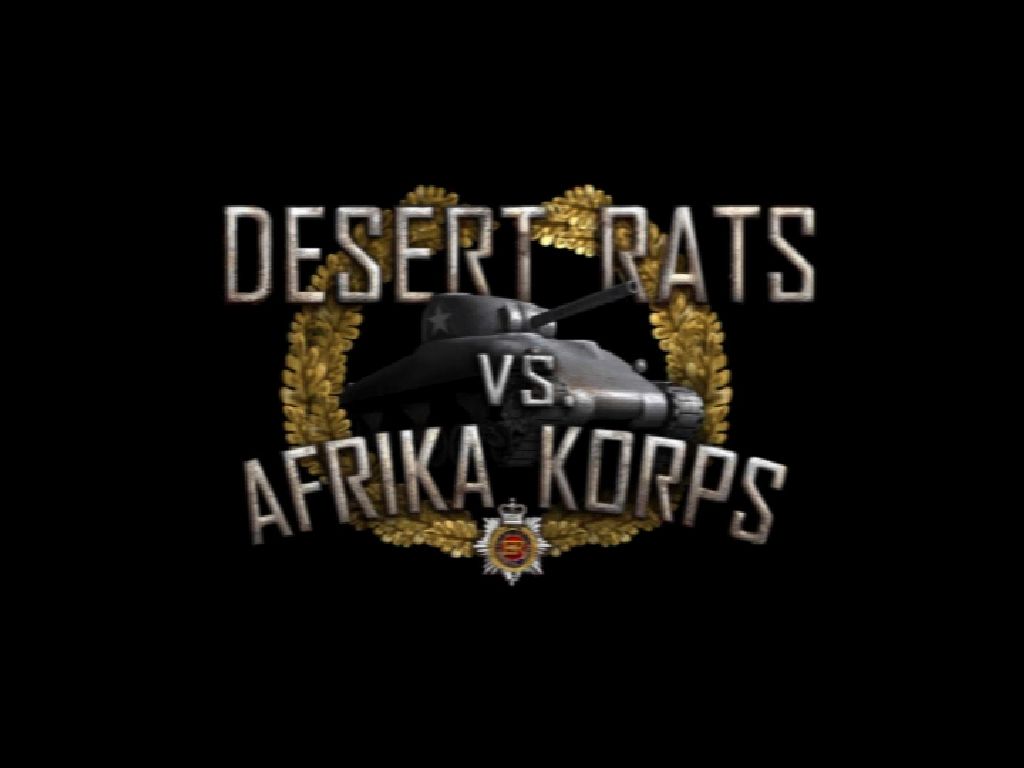 Desert Rats vs Afrika Korps Disc 1-2 Microsoft Windows PC CD-PC Gamez USA