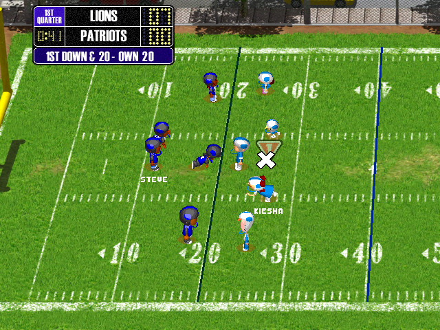Backyard Football 2002 Microsoft Windows PC CD-PC Gamez USA