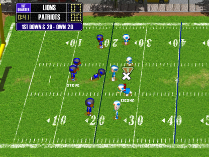 Backyard Football 2002 Microsoft Windows PC CD-PC Gamez USA