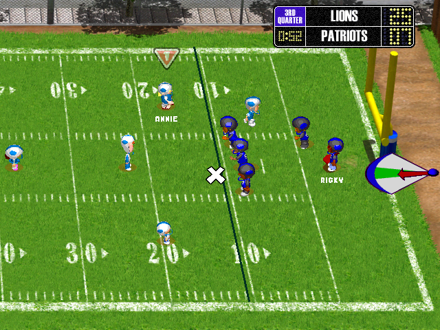 Backyard Football 2002 Microsoft Windows PC CD-PC Gamez USA