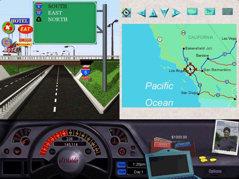 Road Adventures USA Microsoft Windows PC CD-PC Gamez USA