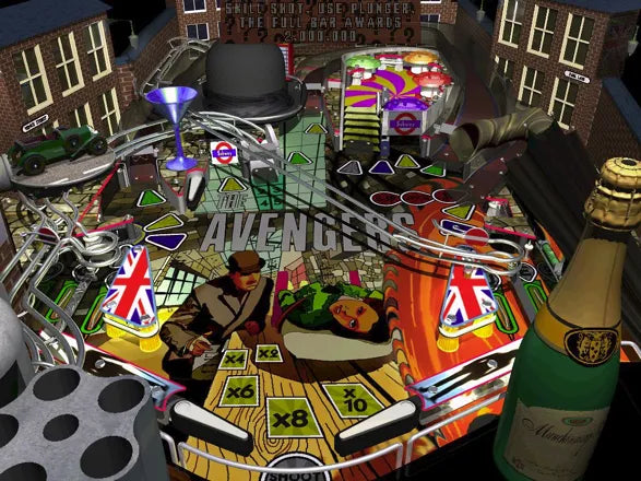 AVENGERS Pinball Microsoft Windows PC CD-PC Gamez USA