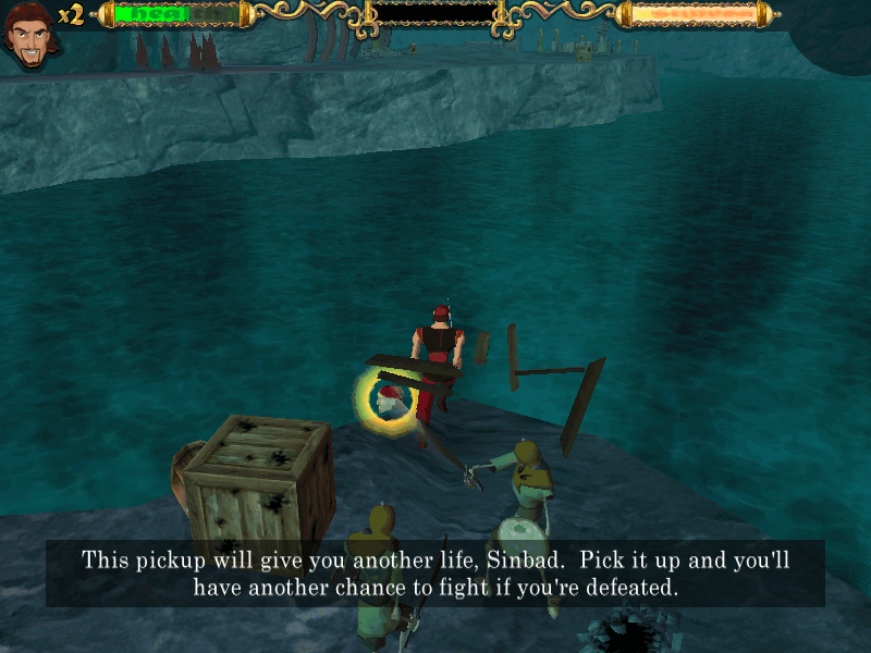 Sinbad Legend of The Seven Seas Microsoft Windows PC CD-PC Gamez USA
