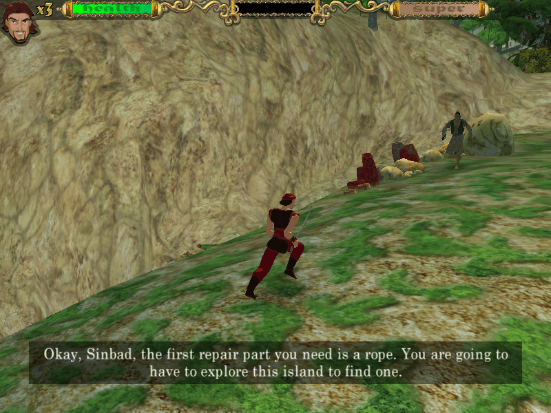 Sinbad Legend of The Seven Seas Microsoft Windows PC CD-PC Gamez USA