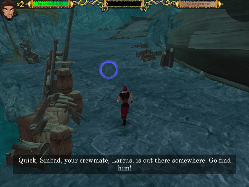 Sinbad Legend of The Seven Seas Microsoft Windows PC CD-PC Gamez USA