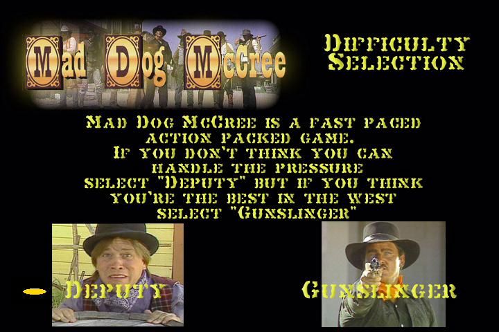 Mad Dog McCree Microsoft Windows PC CD-PC Gamez USA