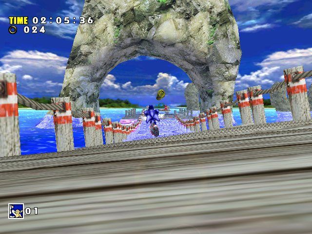 Sonic Adventure DX Disc 1-2 Microsoft Windows PC CD-PC Gamez USA