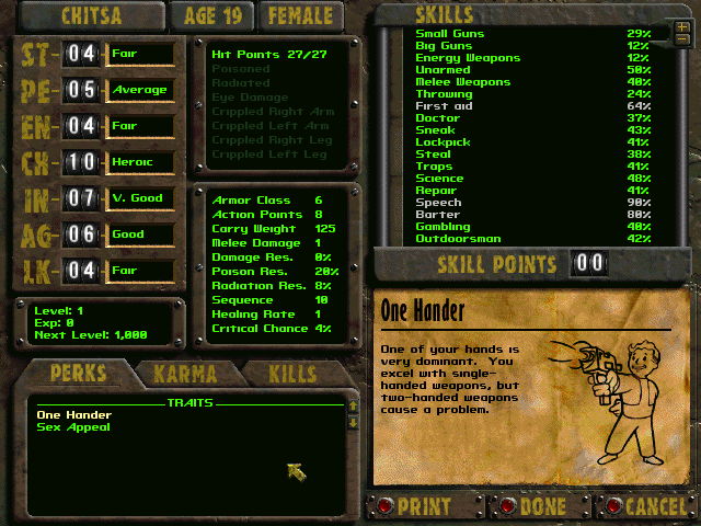 Fallout 2 Microsoft Windows PC CD-PC Gamez USA