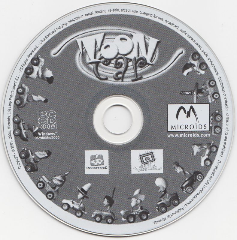 Toon Car The Great Race Microsoft Windows PC CD-PC Gamez USA