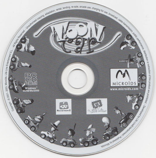 Toon Car The Great Race Microsoft Windows PC CD-PC Gamez USA