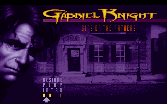 Gabriel Knight Sins of the Fathers Microsoft Windows PC CD-PC Gamez USA