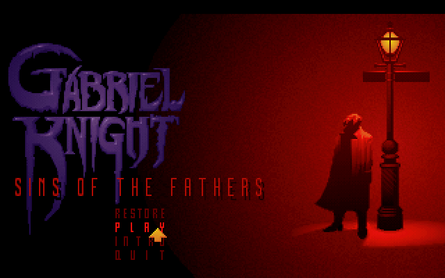 Gabriel Knight Sins of the Fathers Microsoft Windows PC CD-PC Gamez USA