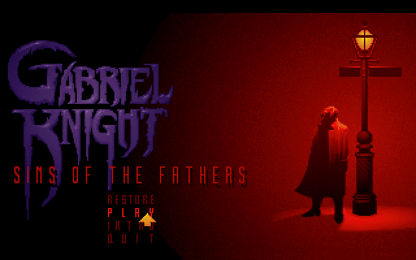 Gabriel Knight Sins of the Fathers Microsoft Windows PC CD-PC Gamez USA