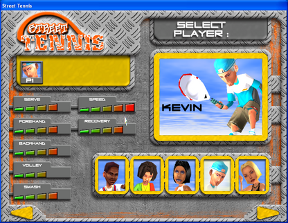 Street Tennis: The Next Generation Champions Microsoft Windows PC CD-PC Gamez USA