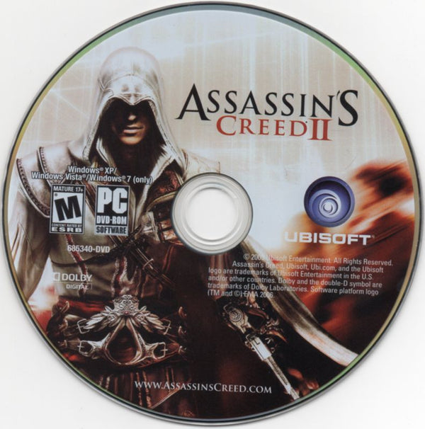 Assassin's Creed II Microsoft Windows PC DVD by PC Gamez USA