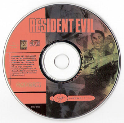 Resident Evil 1 Microsoft Windows PC CD