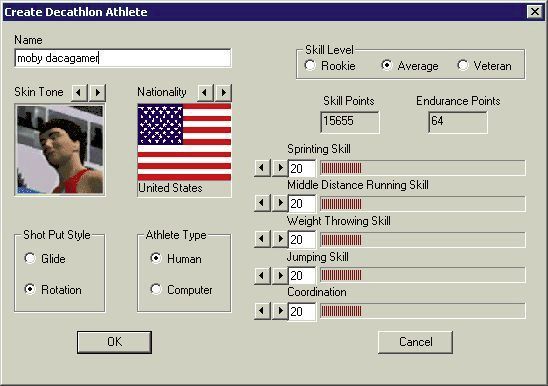 Caitlyn Jenner's World Class Decathlon Microsoft Windows PC CD-PC Gamez USA