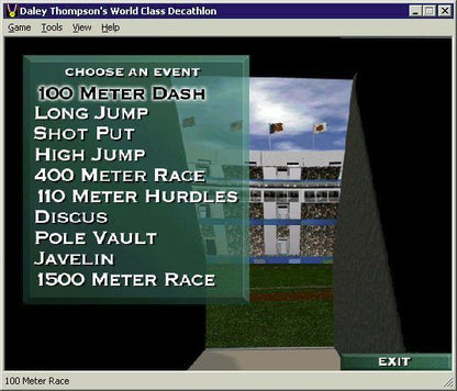 Caitlyn Jenner's World Class Decathlon Microsoft Windows PC CD-PC Gamez USA