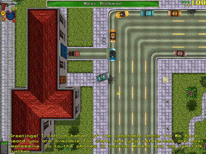Grand Theft Auto I GTA 1997 Microsoft Windows PC CD Take Two DMA Rockstar-PC Gamez USA