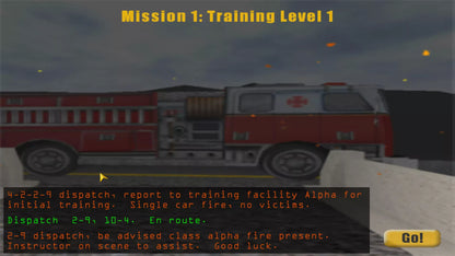 911 Fire Rescue (2001) Microsoft Windows PC CD-PC Gamez USA