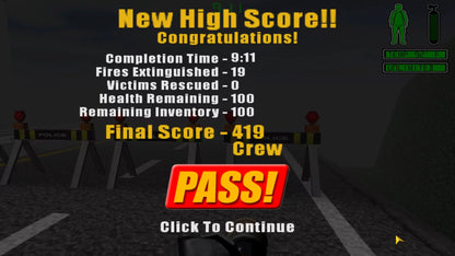911 Fire Rescue (2001) Microsoft Windows PC CD-PC Gamez USA