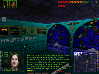 System Shock Microsoft Windows PC CD-PC Gamez USA