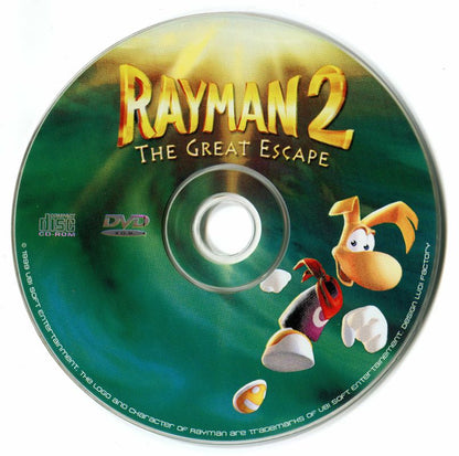 Rayman 2 The Great Escape 1999 Microsoft Windows PC CD Ubi Soft-PC Gamez USA