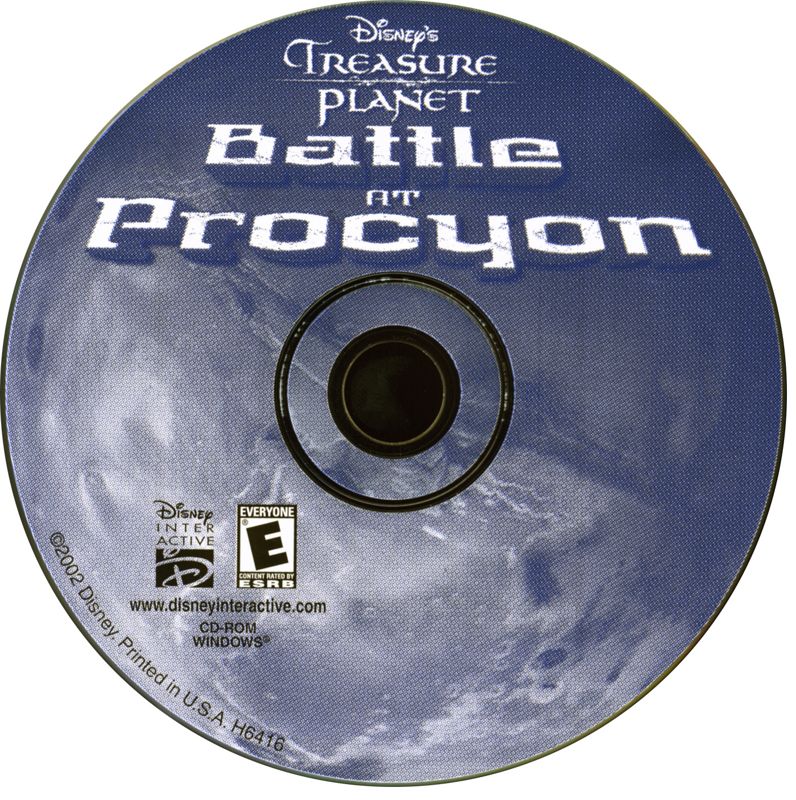 Treasure Planet Battle Of Procyon Microsoft Windows PC CD-PC Gamez USA