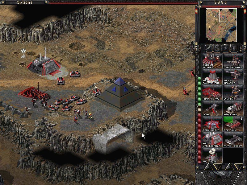 Command & Conquer Tiberian Sun Disc 1 - 2 Microsoft Windows PC CD-PC Gamez USA