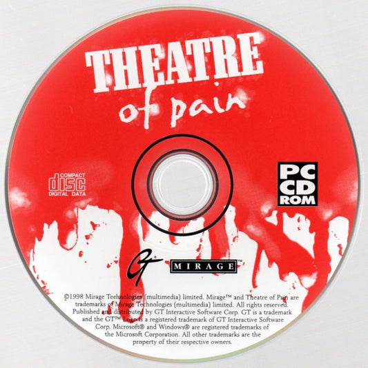 Theatre of Pain Microsoft Windows PC CD-PC Gamez USA