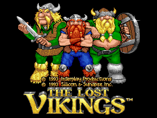 The Lost Vikings Microsoft Windows PC CD-PC Gamez USA