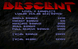 Descent Microsoft Windows PC CD-PC Gamez USA