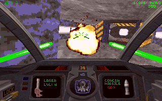 Descent Microsoft Windows PC CD-PC Gamez USA