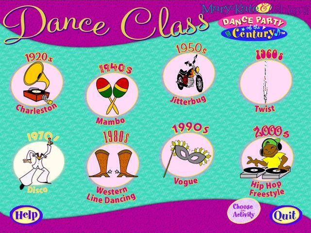 Mary Kate Ashley's DANCE PARTY of the century Microsoft Windows PC CD-PC Gamez USA